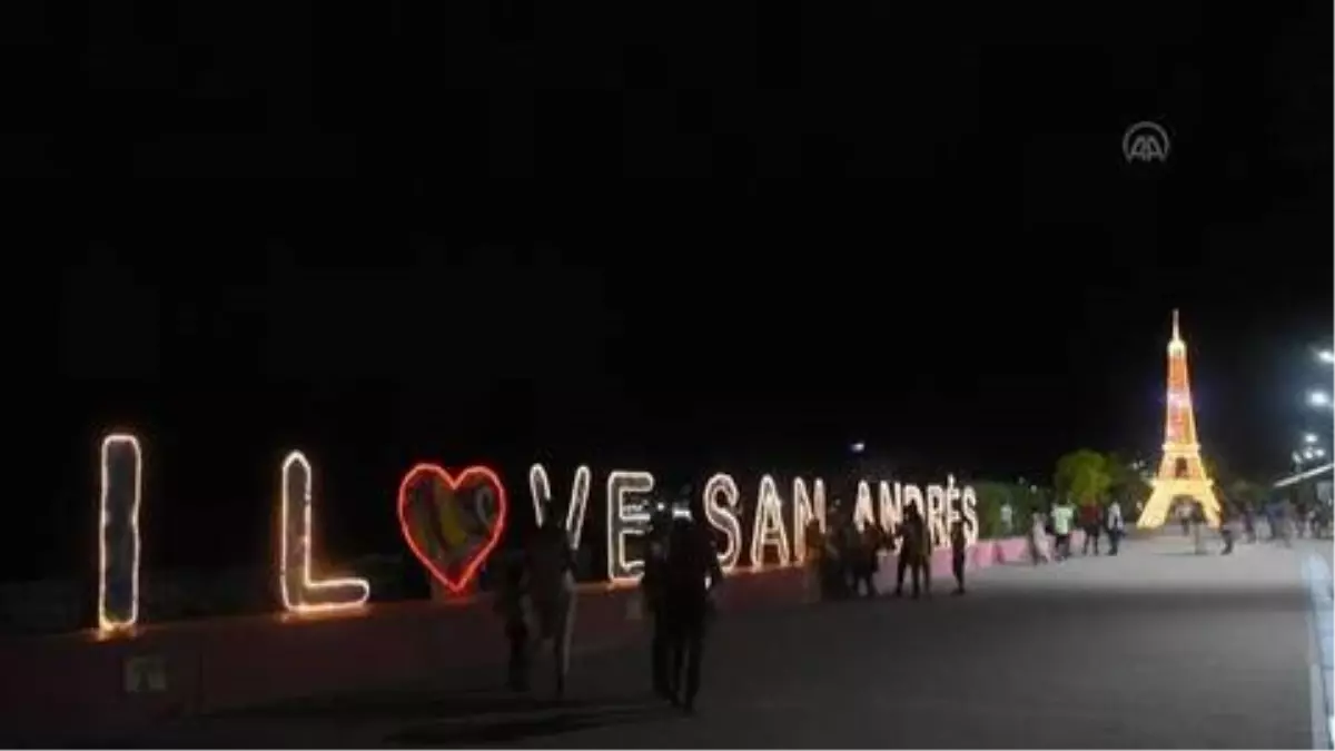 KOLOMBİYA - San Andres adalarında yılbaşı hazırlıkları