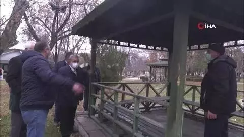 Kütahya'nın gözde mekanlarından Ressam Ahmet Yakupoğlu Parkı yenileniyor Kütahya'nın gözde mekanlarından Ressam Ahmet Yakupoğlu Parkı yenileniyor