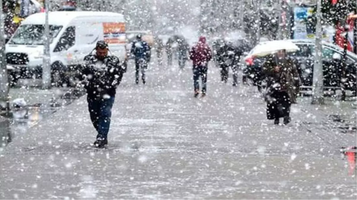 Meteoroloji'den 3 il için yoğun kar yağışı uyarısı
