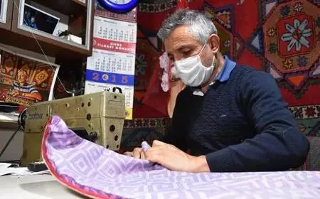 Osmanlı dönemi hasır yastıkları Avrupa'ya da gönderiyor Osmanlı dönemi hasır yastıkları Avrupa'ya da gönderiyor