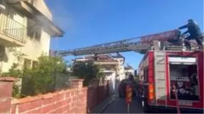 Evde çıkan yangında bir kişi öldü Evde çıkan yangında bir kişi öldü