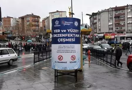 Tekirdağ'ın farklı noktalarına 'dezenfektan çeşmeleri' konuldu - Yeniden Tekirdağ'ın farklı noktalarına 'dezenfektan çeşmeleri' konuldu - Yeniden