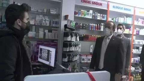 Vali Pehlivan, Kovid-19 denetimine katıldı Vali Pehlivan, Kovid-19 denetimine katıldı