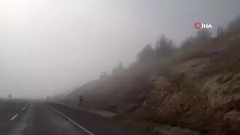 Adıyaman'da yoğun sis