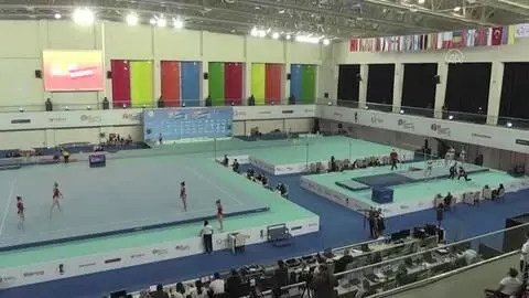 Avrupa Kadınlar Artistik Cimnastik Şampiyonası başladı Avrupa Kadınlar Artistik Cimnastik Şampiyonası başladı