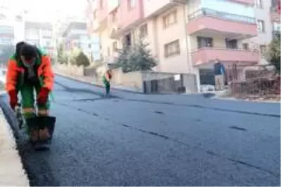 Çankaya'dan 70 bin ton asfalt Çankaya'dan 70 bin ton asfalt