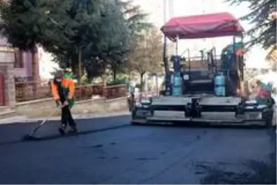 Çankaya'dan 70 bin ton asfalt Çankaya'dan 70 bin ton asfalt
