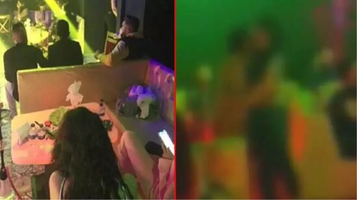 Eğlence mekanına çevrilen lokantaya polis baskını kamerada! 240 bin lira ceza kesildi