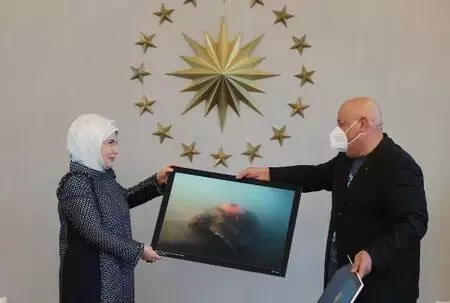 Son dakika! Emine Erdoğan, TFMD Yılın Basın Fotoğrafları 2020 Ödül Töreni'nde konuştu Açıklaması