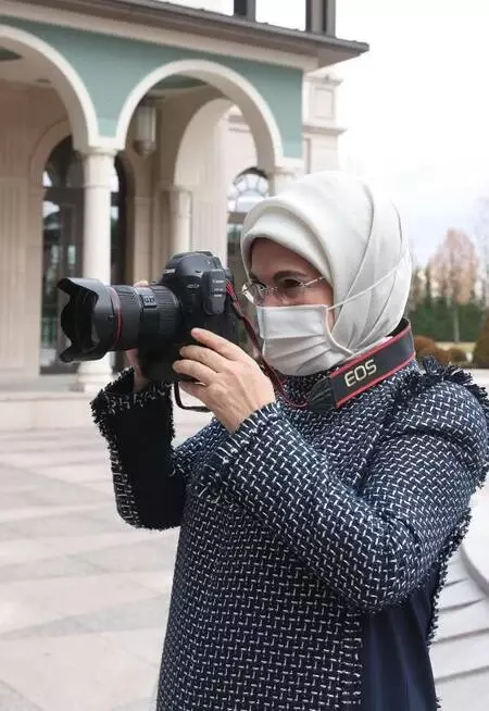 Son dakika! Emine Erdoğan, TFMD Yılın Basın Fotoğrafları 2020 Ödül Töreni'nde konuştu Açıklaması