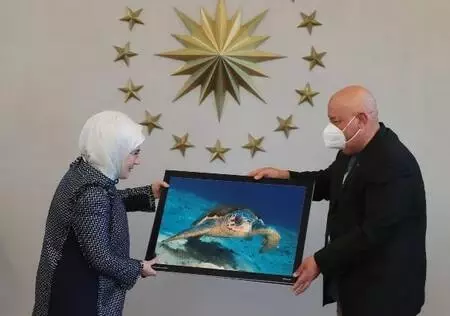 Son dakika! Emine Erdoğan, TFMD Yılın Basın Fotoğrafları 2020 Ödül Töreni'nde konuştu Açıklaması