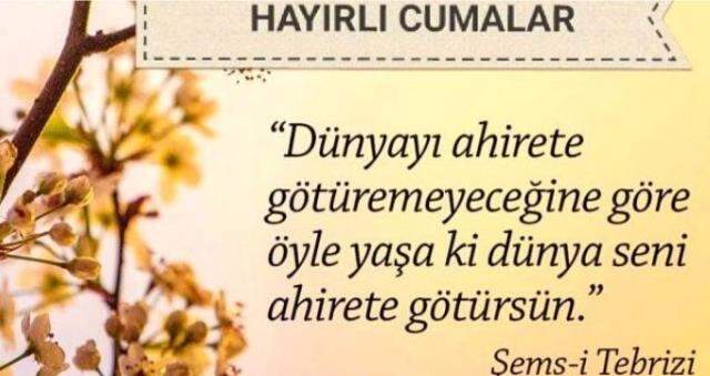 En güzel resimli cuma mesajları! Anlamlı cuma mesajları, 18 Aralık 2020 cuma mesajları