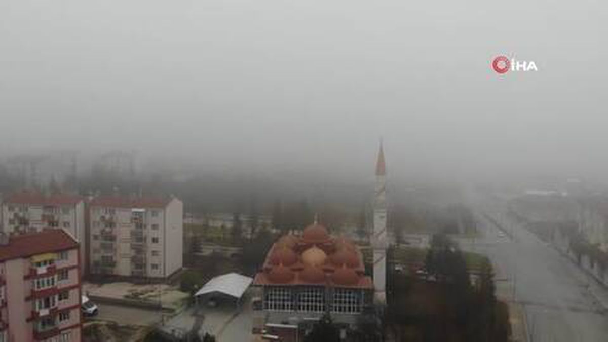 Eskişehir'de yoğun sis etkili oluyor