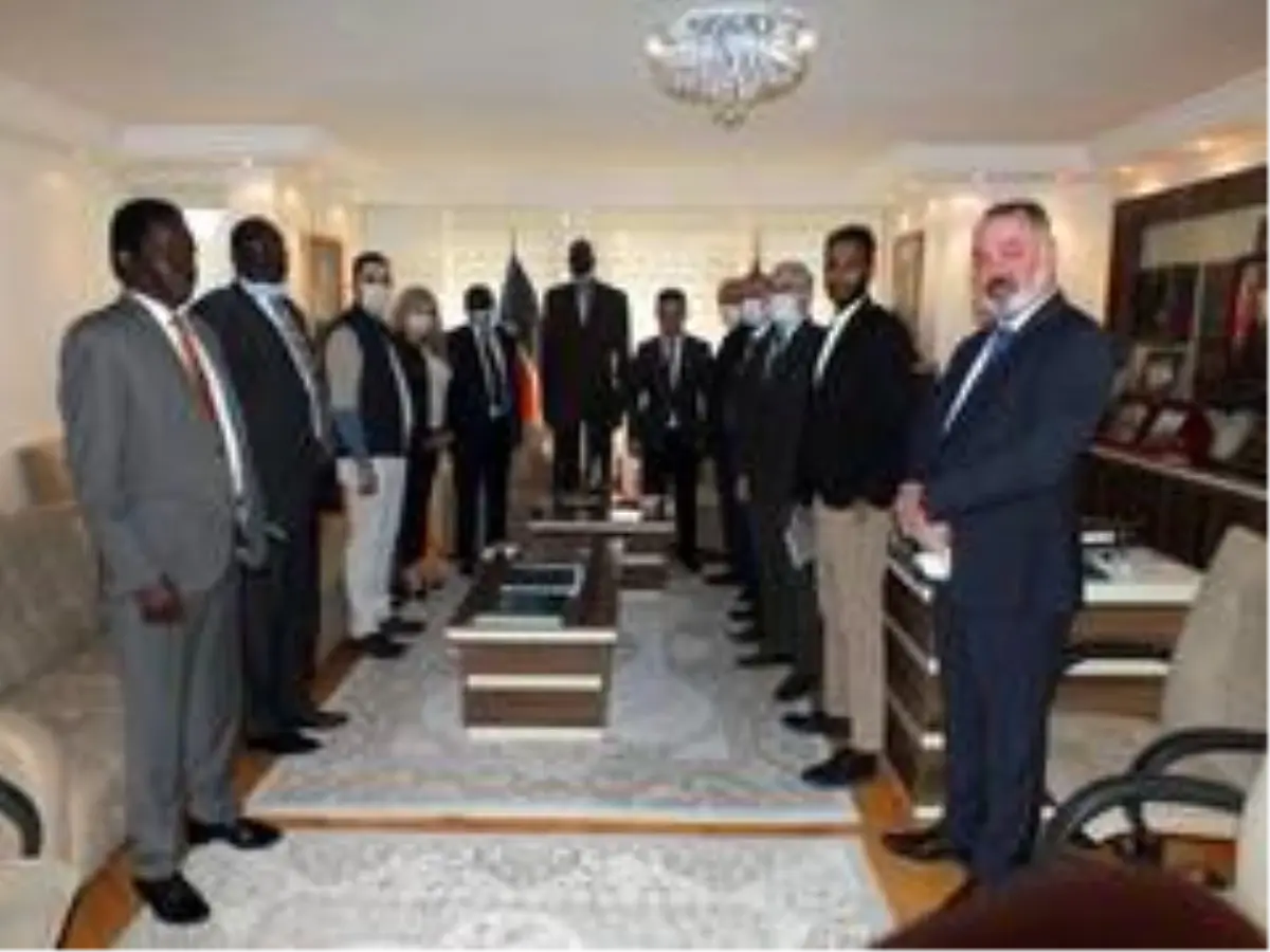 Güney Sudan Büyükelçiliğinden SANKON'a ziyaret