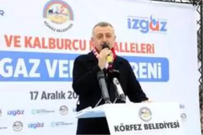 Kocaeli'de 750 hane 20 yıldır bekledikleri doğalgaza kavuştu Kocaeli'de 750 hane 20 yıldır bekledikleri doğalgaza kavuştu