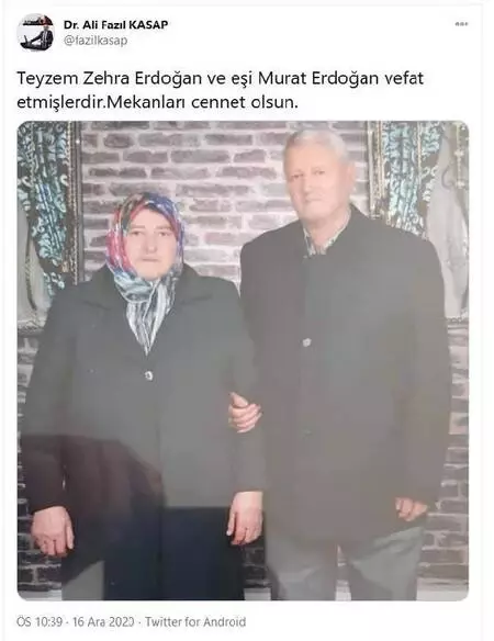 Koronavirüs tedavisi gören çift, 1 gün arayla hayatını kaybetti Koronavirüs tedavisi gören çift, 1 gün arayla hayatını kaybetti