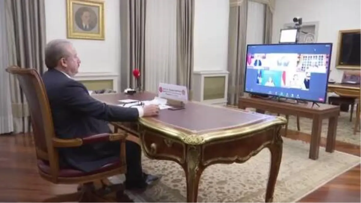 Şentop'tan MIKTA parlamento başkanlarına Kovid-19'la mücadelede iş birliği çağrısı