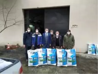 Yenice İlçe Tarım Müdürlüğü'nden üreticiye hibe tohum Yenice İlçe Tarım Müdürlüğü'nden üreticiye hibe tohum