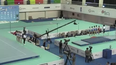 Avrupa Kadınlar Artistik Cimnastik Şampiyonası'nda gençlerde elemeler devam ediyor Avrupa Kadınlar Artistik Cimnastik Şampiyonası'nda gençlerde elemeler devam ediyor