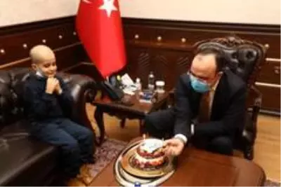 Son dakika gündem: Cumhurbaşkanı Erdoğan'ın tedavisini üstlendiği küçük Taha'ya doğum günü sürprizi Son dakika gündem: Cumhurbaşkanı Erdoğan'ın tedavisini üstlendiği küçük Taha'ya doğum günü sürprizi