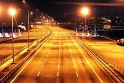 Dev projenin gece görüntüsü hayran bıraktı