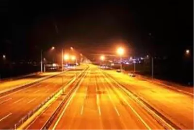 Dev projenin gece görüntüsü hayran bıraktı
