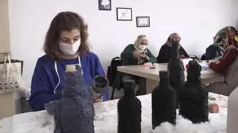 Son dakika gündem: Kadınlar, çöpe gidecek atıkları kazanca dönüştürüyor Son dakika gündem: Kadınlar, çöpe gidecek atıkları kazanca dönüştürüyor
