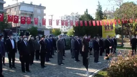 Milli Mücadele'de ilk kurşunun atılışının 102. yıl dönümü kutlandı Milli Mücadele'de ilk kurşunun atılışının 102. yıl dönümü kutlandı