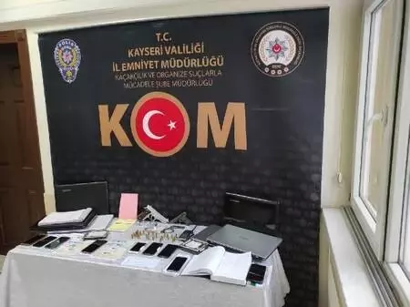 Paravan şirket kurup vatandaşları dolandıran suç örgütü çökertildi Paravan şirket kurup vatandaşları dolandıran suç örgütü çökertildi