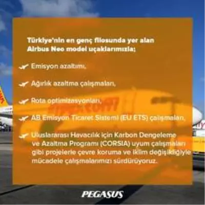 Son Dakika | Pegasus, Karbon Saydamlık Projesi skorunu yükseltti Son Dakika | Pegasus, Karbon Saydamlık Projesi skorunu yükseltti