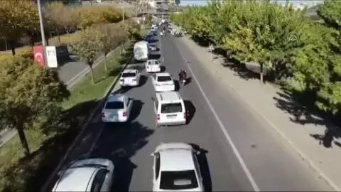 Şanlıurfa'da drone ile trafik denetimi