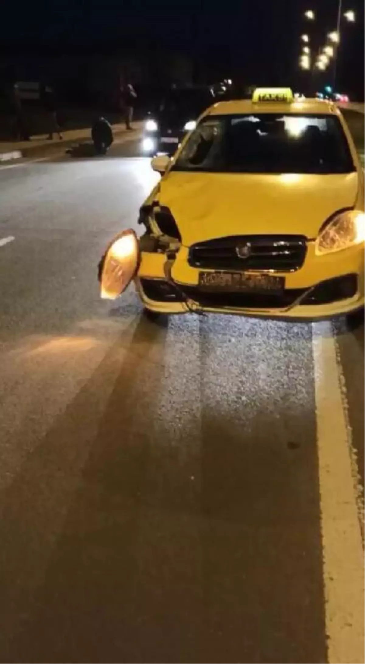 Son dakika haber: Taksinin çarptığı kişi öldü