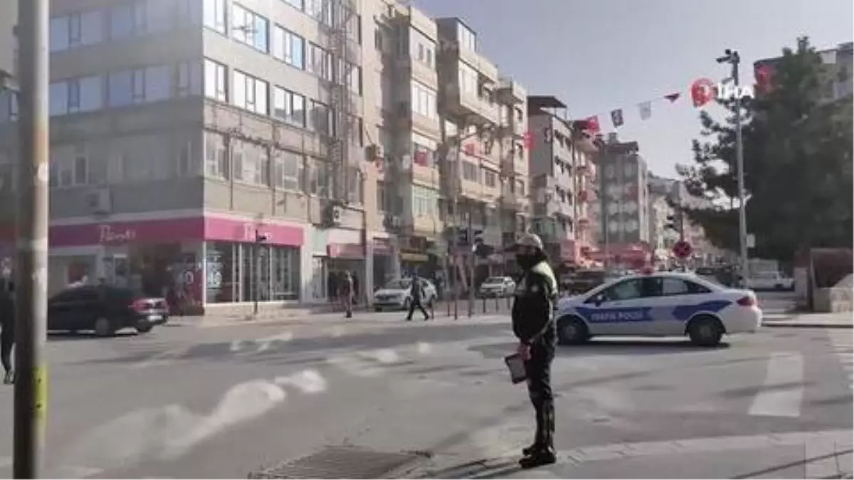Trafik ekipleri drone'la denetim yaptı