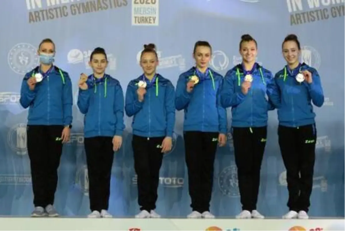 Avrupa Kadınlar Artistik Cimnastik Şampiyonası'nda şampiyon Ukrayna oldu