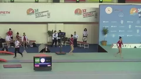 Avrupa Şampiyonası'nda finale yükselen kadın cimnastikçiler madalyalara göz dikti Avrupa Şampiyonası'nda finale yükselen kadın cimnastikçiler madalyalara göz dikti