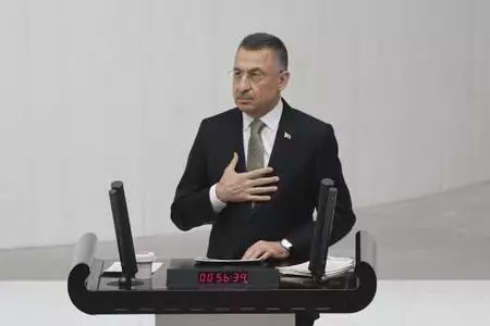 Fuat Oktay: Türkiye ekonomisi bu dönemde yıllık yüzde 6,7 oranında büyümüştür Fuat Oktay: Türkiye ekonomisi bu dönemde yıllık yüzde 6,7 oranında büyümüştür