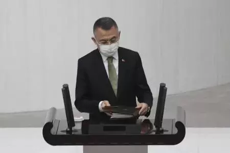Fuat Oktay: Türkiye ekonomisi bu dönemde yıllık yüzde 6,7 oranında büyümüştür Fuat Oktay: Türkiye ekonomisi bu dönemde yıllık yüzde 6,7 oranında büyümüştür