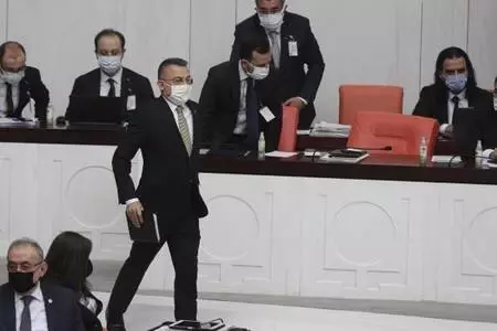 Fuat Oktay: Türkiye ekonomisi bu dönemde yıllık yüzde 6,7 oranında büyümüştür Fuat Oktay: Türkiye ekonomisi bu dönemde yıllık yüzde 6,7 oranında büyümüştür
