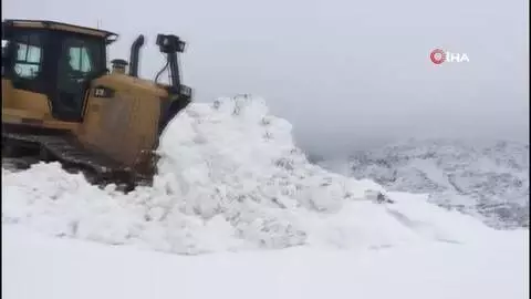 Kar esareti başladı Kar esareti başladı