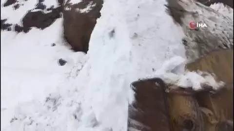 Kar esareti başladı Kar esareti başladı
