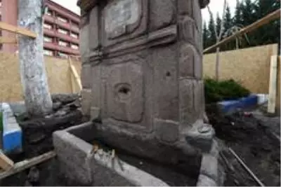 Ulucanlar Cezaevi'nin 135 yıllık çeşmesinden 'zula' çıktı Ulucanlar Cezaevi'nin 135 yıllık çeşmesinden 'zula' çıktı