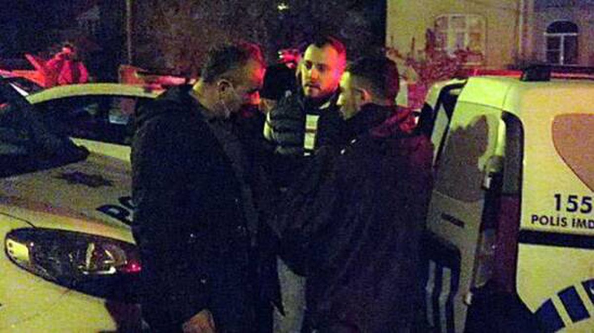 Alkollü sürücü polis aracına çarptı, suçu arkadaşı üstlenmeye kalktı