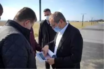 Balıkesir Büyükşehir Belediye Başkanı Yılmaz, Ayvalık'taki çalışmaları inceledi