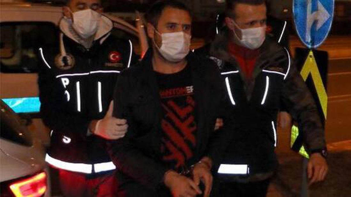 Cezaevi firarisi, otostop çektiği otomobilde yakalandı