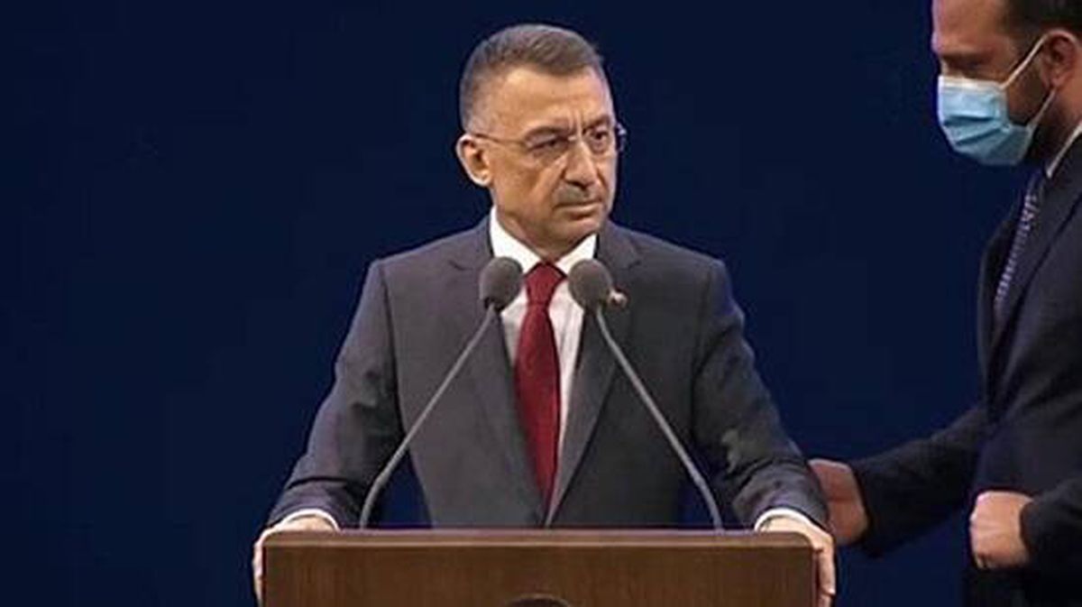 Cumhurbaşkanı Yardımcısı Fuat Oktay canlı yayında fenalaştı