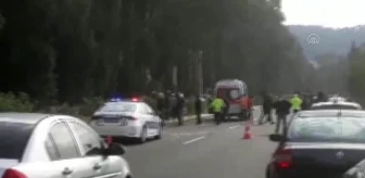 Son dakika haberi: Otomobilin çarptığı trafik polisi ağır yaralandı