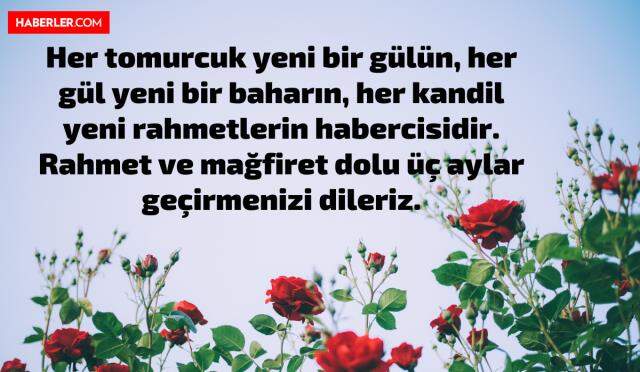 Üç aylar mesajları - En güzel resimli üç aylar mesajları ve duaları