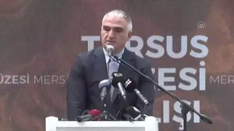 Son dakika haber... Bakan Ersoy, Tarsus Müzesi açılışına katıldı (1) Son dakika haber... Bakan Ersoy, Tarsus Müzesi açılışına katıldı (1)