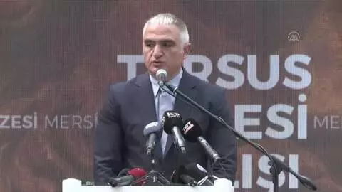 Son dakika haber... Bakan Ersoy, Tarsus Müzesi açılışına katıldı (1) Son dakika haber... Bakan Ersoy, Tarsus Müzesi açılışına katıldı (1)