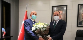 Başkan Örki, MHP'lileri makamında ağırladı